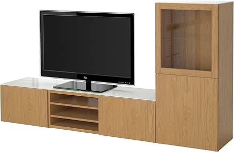 Amazon.de: IKEA BESTA - TV Aufbewahrungskombination / Glastüren