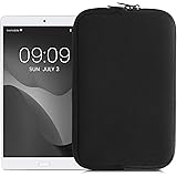 kwmobile Cover Tablet Compatibile con 8"-8,4" Tablet - Custodia eReader Universale - Copertina Protettiva in Neoprene nero