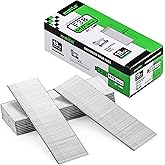 meite Brad Nails 18/38 mm, Galvanized 18GA Gun Nails, Pack of 5,000 for Pneumatic and Electric Nailers, Woodworking, Moulding