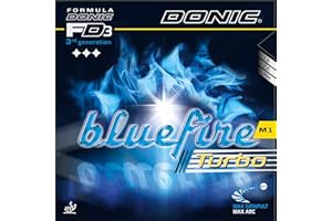 Donic Rubber Bluefire M1 Turbo, options 2,0 mm, black