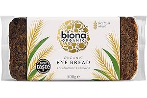 BIONA Organic Wholemeal Rye Bread (500g) x 2 Pack Deal Saver