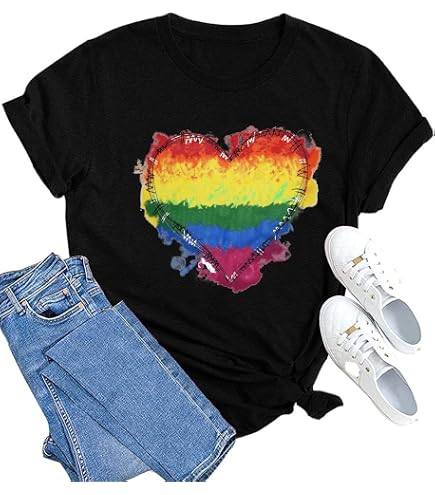 Philadelphia Gay Pride Aufkleber – 8-Streifen Regenbogen-Herzen, 500 Stück Pro Rolle – Für LGBTQ Support & Sichtbarkeit