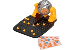 ColorBaby 43313 - Juego lotería Bingo, Juegos de Mesa para niños, 90 Bolas y 24 cartones, Medidas 17x24x12 cm, +2 Jugadores, +5 años