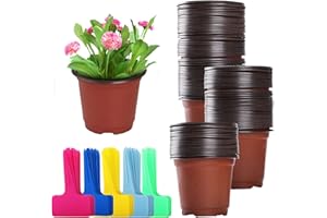 Danolt Bac à Semis Mini Serre pour Semis avec Dôme d'Humidité Réglable Propagateur Jardin pour Démarrage et Croissance Semence Germination Serre Durables (Rouge)