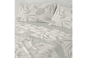 Burrito Blanco | Sábanas de Coralina | Cama de 180cm. (+Medidas Disponibles) | Diseño 994 | Color Verde (180x190/200cm.)