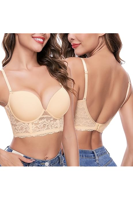 Sujetador Cuello Halter Sujetador ChicBack Negro Tirantes - Main Image