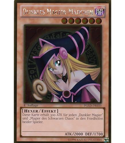 Dunkler Magier Des Chaos - YGLD-DEC02 - Ultra Rare - Deutsch