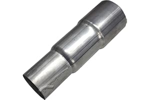 ALUTEC METALLBAU Réducteur d'échappement en acier inoxydable Ø 41 / 48 / Ø 51 mm