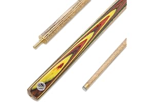 PRO147 PRO MATCH 2 Piece Centre Jointed Matching Ash Snooker Pool Cue 9.5mm Tip