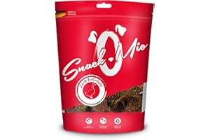 SnackOMio En-cas Premium Pour Chiens, Cou De Canard Tendre, Sans Céréales, Lot De 1 (1 x 500 g)