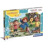Clementoni - 25730 - Supercolor Puzzle - Paddington - 104 pieces - Made in Italy, children's jigsaw puzzles 6 years, cartoon puzzles, Paddington