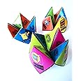 90s Party Table Decorations, Pack of Ten 90s Paper Click Clacks, Ready to Make, 5 of each 2 Designs