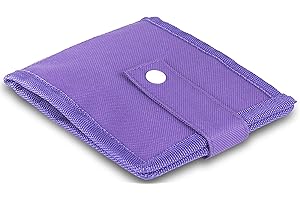 Elite Bags, Organizer Infermieristica, 14,5 x 12 cm, Portaoggetti infermiere, Organizer da taschino, Per tasca, Lavabile, Chiusura a magnete, Leggero, Compatto, Ausili medico, Stampato viola