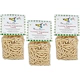Sicilia Bedda - Pasta Siciliana Trafilata in Bronzo - Busiate Siciliane e Anelletti alla Palermitana - 3 Confezioni da 500 Gr