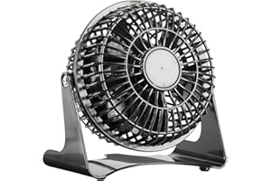 ‎SICHLER HAUSHALTSGERÄTE Sichler Haushaltsgeräte Kleiner Tischventilator: Kompakter Tisch-Ventilator VT-111.T, 14 Watt, Ø 11 cm (Tischlüfter, Kompakter Tischventilator, Turmventilator)