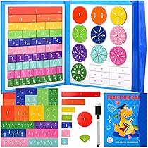 Didax Carreaux De Fraction Magnétiques Educational Resources