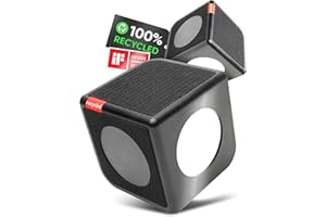 rati Nook 2x Kofferraum Organizer Klett & Antirutschpads [100% Recycelt] Gepäckfixierung Kofferraum - Designprämiert iF Award - Universal Auto Zubehör für Taschen Flaschen Boxen usw. - Schwarz