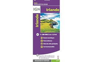 IGN Carte Routière Irlande