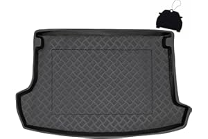 M MOTOS Tappeti in PE per bagagliaio adatto per Volkswagen T-Roc dal 2017 Migliorate il vostro comfort di viaggio con il resistente tappetino per auto - tappetino per bagagliaio per tutte le stagioni,