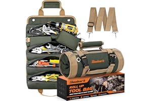 Hinshark Geschenke für Männer, Aufrollbare Werkzeugtasche, Männergeschenke, Geburtstagsgeschenk Gadgets Weihnachtsgeschenke für Männer, Lustige Herren Handwerker Geschenke, Papa Geschenk Weihnachten