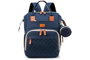 Edibaby, Zaino Fasciatoio, Mamma, Borsa, con Letto Aggiuntivo Staccabile, Multifunzion con Cinghie per Passeggini, Materasso Morbido, Pieghevol per Bimbo