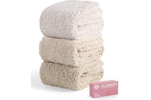 CLOSEMATE Calcetines Termicos Mujer Coralina Felpa Suave Calidos Coral Comodo para Casa Dormir Invierno Calientes Grueso Regalo para Ella