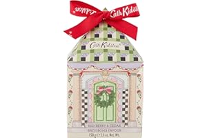 Cath Kidston Bath Bomb Favour 150g, Scented Bath Ball, Beauty Gift for Her, Travel Size and Vegan Friendly, Christmas Stocking Filler and Secret Santa Gift, A Doll’s House Collection