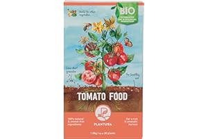 Plantura Tomato Food, Natural & Animal-Free, Granular Fertiliser for Tomatoes & Other Veg, 1.5kg