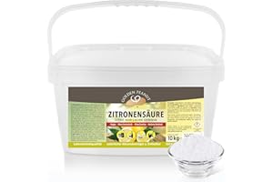 ‎GOLDEN PEANUT GOLDEN PEANUT Zitronensäure Pulver 10 kg E-330 reine Citronensäure, Lebensmittelqualität, natürlich reinigen entkalken