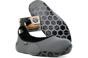 V12 MukGuard Reusable Overshoes – Washable, Slip-Resistant & Heavy-Duty Shoe Covers – Reusable Overshoes with Neoprene Upper & Rugged Grip Sole – Boot Cover for Work, DIY & Tradesmen - L (09/10)