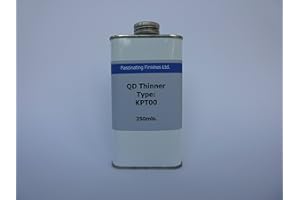 FASCINATING FINISHES LTD 1 x 250ml Cellulose Top Coat Thinner For Primer & Gloss KPT00