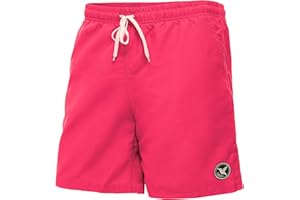 Ladeheid Short de Bain Homme, Séchage Rapide avec Filet Intérieur, Maillot de Bain Homme Piscine, Poches Latérales et Arrière, Ceinture Élastique avec Cordon Ajustable LA40-129