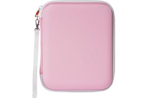 Card Case Holder Binder Album for Yoto Card Carrier Storage Organizer, Portable Folder with Zipper Strap for Audiobook Cards Nice Pink Flare 120-Pocket