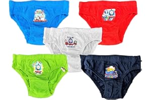 TDP TEXTILES Boys Paw Patrol/ Marvel/Avengers Briefs Underwear 5 Pack 100% Cotton Aged 18 Months-8 Years
