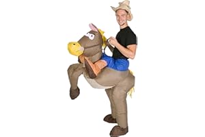 BODYSOCKS FANCY DRESS Inflatable Cowboy Costume - Adults/Kids
