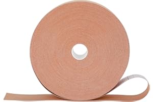 PHYTOP Beżowa Taśma Kinezjologiczna, Fizjo Taśma 35M w Rolce Nieprzycięta do Kolan, Ramion i Łokci, Taśmy Mięśniowe do Ćwiczeń, Sportu i Leczenia Kontuzji