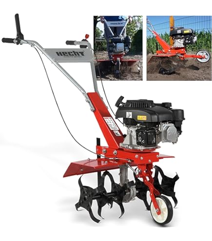 BRAST Benzin Motorhacke 7000 - 7 PS, 50cm Arbeitsbreite, Mit Rückwärtsgang