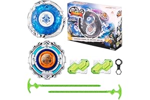 INFINITY NADO Spinning Tops para Niños de Juguete de Metal, Battle Tops Spinning Top Launcher Toy Boys, Infinity Nado Spinning Tops Boys 5+ Years, YW624602 Shadow Shark Delver Mecha Game