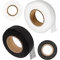 Ourlet Thermocollant Lot De 2 Rouleaux De Ruban Adhésif à Repasser Pour Ourlet De Pantalon, 10 M + 3 M, Sans Couture, Pour Pantalons, Accessoires De Bricolage, Jeans, Vêtements, Fixation De Jupe