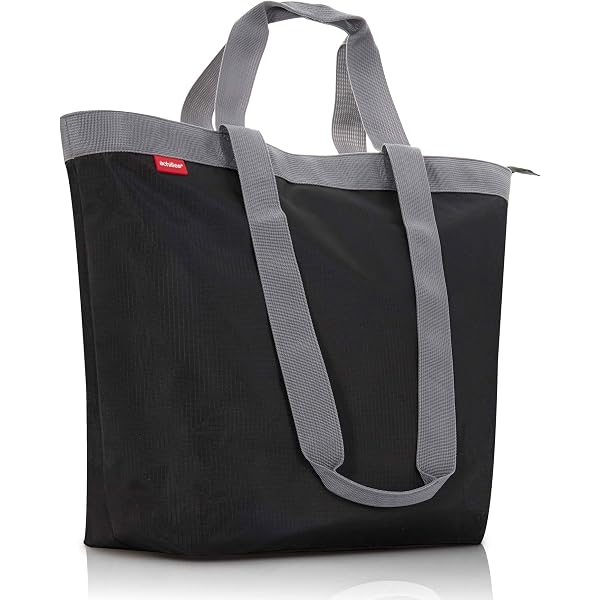 Cottonbagjoe Friederieke - Sac En Coton Spacieux Avec Poche Intérieure Et Fermeture Éclair