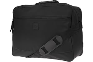 Christian Wippermann Arbeitstasche Herren Querformat - Große Umhängetasche 40x30x18 cm, 595g Leicht - Wasserabweisend Polyester - Verstellbarer Gurt bis 140 cm, Für DIN-A4 - Strapazierfähig