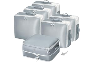 DIMJ Sac de Compression - Housse de Rangement Vetement Couette avec Poignées Renforcées, Organisateur D'auto-Compression pour Couettes, Vêtements, Oreillers, Linge de Lit