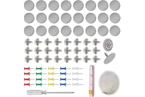 HSTIALVING Bouton d'outils de Toit, kit Reparation Ciel Fixation Universels Lot de Kit de Réparation Voiture Fixation Rivets Attache Capitonnage Voiture résistant à l'usure pour Toutes Les Voitures