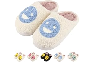 QZCEO Girls Boys Slippers Kids Warm Plush House Slippers Children Winter Soft Comfortable Fluffy Indoor Outdoor Shoes