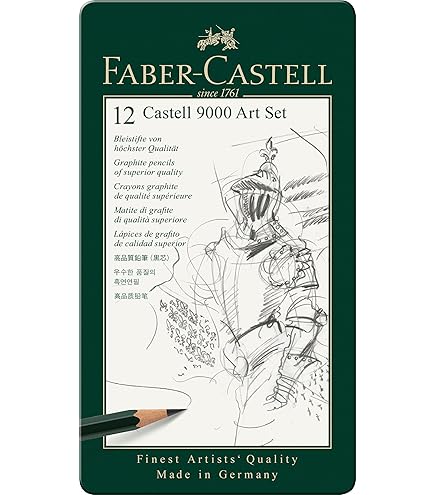 General Pencil Sketch & Wash - 12 Wasserlösliche Bleistifte Für Künstler