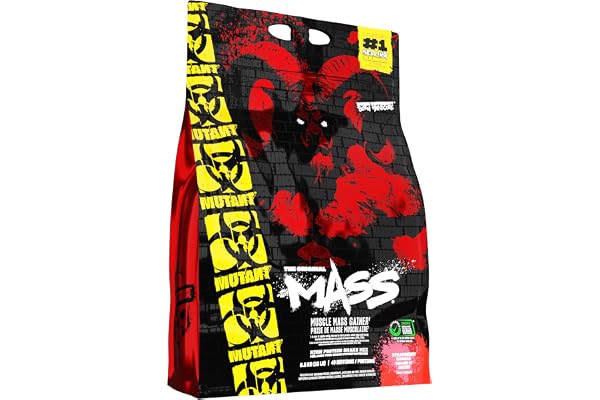 Mutant Mutant Mass (6800g) Strawberry Banana - Viktökning - Utan kreatin