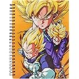 SD TOYS Redstring Dragon Ball Z Saiyans 3D Notebook, Multicolor (RS531135)