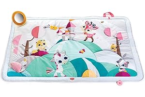 Tiny Love Super Mat, Large Activity Play Mat Suitable from Birth, 0M +, 150 x 100cm, Tiny Princess Tales