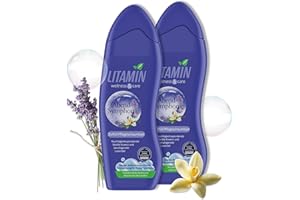 ‎LITAMIN 2er Pack LITAMIN Abendsymphonie Duft-Pflegeschaumbad (2 x 750ml) - mit Lavendel & Vanille-Essenz reinigt sanft und enthält keine Mikroplastikpartikel, ist paraben- und silikonfrei