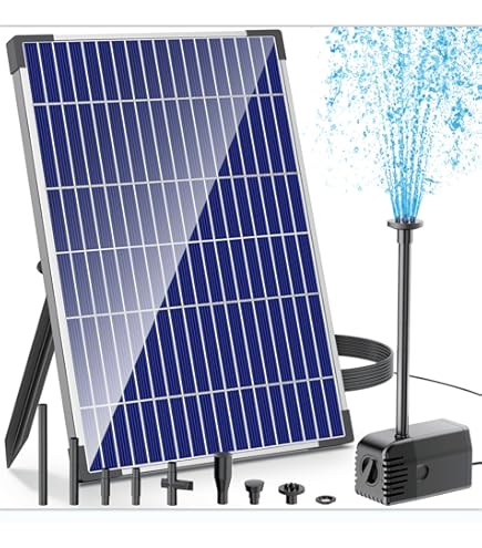 Pompe À Eau Submersible Solaire TRAHOO - Miniature 1.4W Pour Étang De